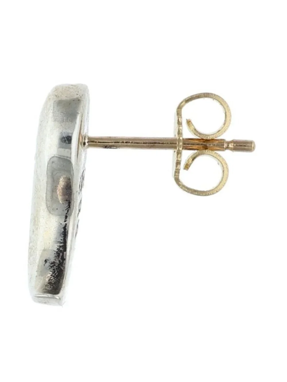 Chrome Hearts Yin Yang Silver Earrings